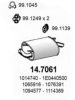 ASSO 14.7061 End Silencer
